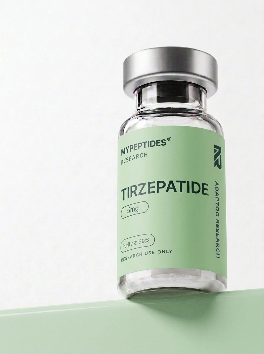 Tirzepatide — mypeptides vial